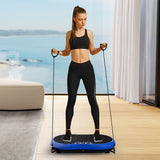 Centra Vibration Plate Train Exercise Machine Blue-1942353724315930631