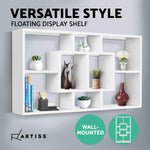 Artiss Floating Wall Shelf DIY Mount Storage Bookshelf Display Rack White