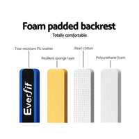 Everfit Gravity Inversion Table Foldable Stretcher Inverter Home Gym Fitness