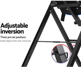 Everfit Gravity Inversion Table Foldable Stretcher Inverter Home Gym Fitness