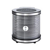 Devanti 8 Trays Food Dehydrator Stainless Steel Auto-Rotate 10 Programs 700W - Catching Deals