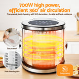 Devanti 8 Trays Food Dehydrator Stainless Steel Auto-Rotate 10 Programs 700W - Catching Deals