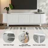Artiss TV Unit Entertainment Unit Storage Cabinet 160cm White - Catching Deals