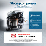 Devanti Ice Maker Machine Portable 12kg Countertop w/Self Cleaning 1.2L Black - Catching Deals