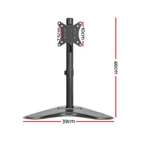 Artiss Monitor Arm Stand Single Black 360° rotary VESA plate