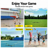 3M Badminton Tennis Net Portable Volleyball Kit Family Outdoor Play Sport Games