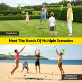 3M Badminton Tennis Net Portable Volleyball Kit Family Outdoor Play Sport Games