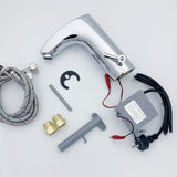 Bathroom Sink Automatic Sensor Control Tap Hands Free Public Water Mixer Faucet