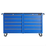 Giantz Tool Chest Trolley 10 Drawers Toolbox Storage Blue