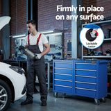 Giantz Tool Chest Trolley 10 Drawers Toolbox Storage Blue