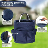 600D Oxford Cloth Gardening Tool Bag with 6 Side Pockets & Aluminum Handle – Wear-Resistant & Scratch-Resistant