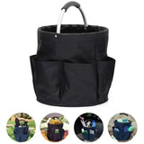600D Oxford Cloth Gardening Tool Bag with 6 Side Pockets & Aluminum Handle – Wear-Resistant & Scratch-Resistant