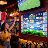 2026 World Cup Wall Chart Poster - 48 Team Tournament Schedule Tracker on Premium Waterproof Oxford Fabric (31.5" x 23.6") - Ultimate Soccer Gift for Fans (2026 World Cup Schedule Calendar-A)