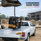 BAUMR-AG 125kg 450x630mm 7HP Plate Compactor, 32kN Vibratory Compaction, Wheel Kit, Protective Paver Pad, Commercial-Grade