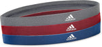 Adidas Sports Headband Hair Bands Gym Training Fitness Yoga - Grey/Blue/Burgundy