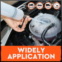 500cc Fluid Extraction & Fill Pump Syringe - Durable Manual Pump for Automotive & Marine Fluids