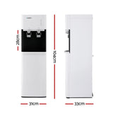 Devanti 2 Taps Water Cooler Dispenser Bottom Loading Dispenser Chiller Filter Purifier