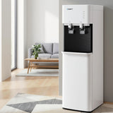 Devanti 2 Taps Water Cooler Dispenser Bottom Loading Dispenser Chiller Filter Purifier