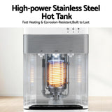 Devanti 3 Taps Water Cooler Dispenser Bottom Loading Dispenser Chiller Filter Purifier