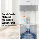 Devanti 3 Taps Water Cooler Dispenser Bottom Loading Dispenser Chiller Filter Purifier