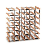 Artiss 42 Bottle Timber Wine Rack Wooden Storage System Cellar Organiser Stand