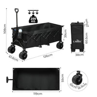 Lambu Folding Wagon Trolley Cart-1942353683698290690
