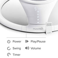 Munchkin Baby Electronic Swing Soothing Bluetooth Remote Control Lightweight New
