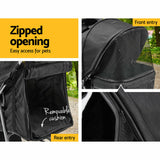 Pet Stroller Dog Cat Cage Carrier Travel Pushchair Foldable Pram