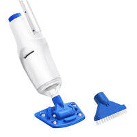 Rechargeable Automatic Swimming Pool Cleaner Vacuum Sucker Cordless With Pole