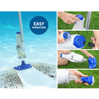 Rechargeable Automatic Swimming Pool Cleaner Vacuum Sucker Cordless With Pole