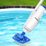 Rechargeable Automatic Swimming Pool Cleaner Vacuum Sucker Cordless With Pole