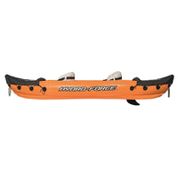 2 Person Kayak Kayaks Fishing Boat Inflatable LITE-RAPID Canoe Raft with Oars