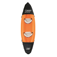 2 Person Kayak Kayaks Fishing Boat Inflatable LITE-RAPID Canoe Raft with Oars