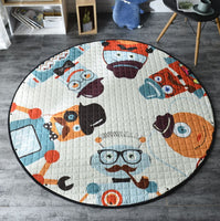 Baby Play Mat Kids Gym Portable Crawling Blanket Soft Cotton Toys Storage Bag - Catching Deals
