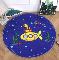 Baby Play Mat Kids Gym Portable Crawling Blanket Soft Cotton Toys Storage Bag - Catching Deals