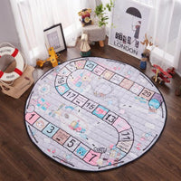 Baby Play Mat Kids Gym Portable Crawling Blanket Soft Cotton Toys Storage Bag - Catching Deals