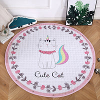 Baby Play Mat Kids Gym Portable Crawling Blanket Soft Cotton Toys Storage Bag - Catching Deals