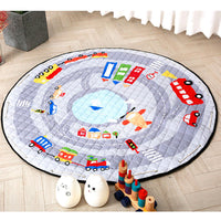 Baby Play Mat Kids Gym Portable Crawling Blanket Soft Cotton