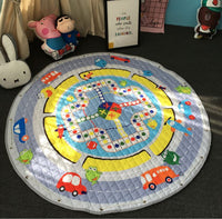Baby Play Mat Kids Gym Portable Crawling Blanket Soft Cotton
