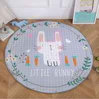 Baby Play Mat Kids Gym Portable Crawling Blanket Soft Cotton
