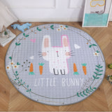 Baby Play Mat Kids Gym Portable Crawling Blanket Soft Cotton