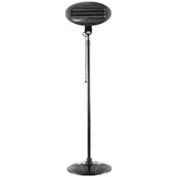 2000W Electric Patio Heater Outdoor Garden Radiant Portable Pedestal Heat Stand