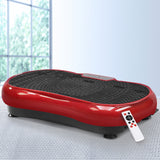 Everfit Vibration Machine Plate Platform Body Shaper Home Gym Fitness Maroon - Catching Deals