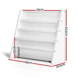 Kids Bookshelf Shelf Children Bookcase Magazine Books Rack Organiser Storage New - Catching Deals