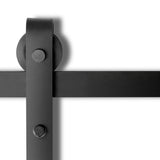 Cefito Sliding Barn Door Hardware Track Set 1.83m Roller Slide Office Bedroom - Catching Deals