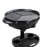 Grillz Electric BBQ Grill Smoker Outdoor Kitchen Kettle Portable Non Stick Oven