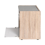 Shoe Cabinet Bench Shoes Storage Drawer Organiser Rack Fabric Wooden Cupboard - Catching Deals