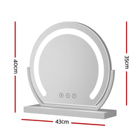 Embellir Hollywood Makeup Mirror with LED Lights 40X35CM - Catching Deals