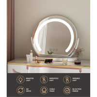 Embellir Hollywood Makeup Mirror with LED Lights 40X35CM - Catching Deals