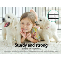 24" 8 Panel Pet Dog Playpen Puppy Exercise Cage Home Enclosure Fence Play Pen - Catching Deals